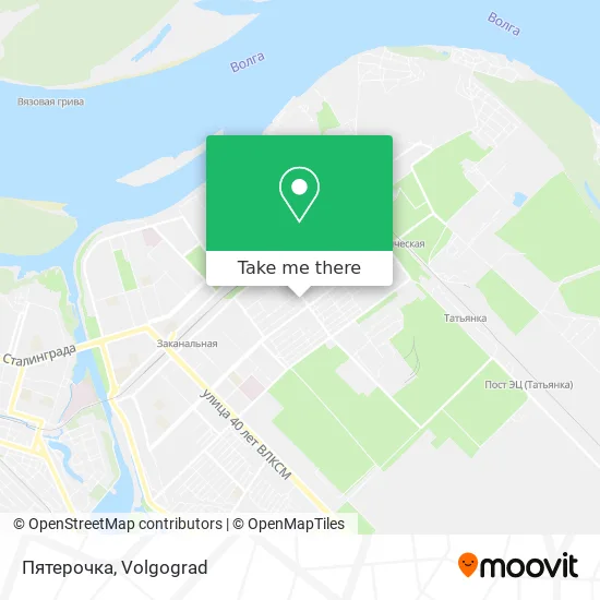 Пятерочка map