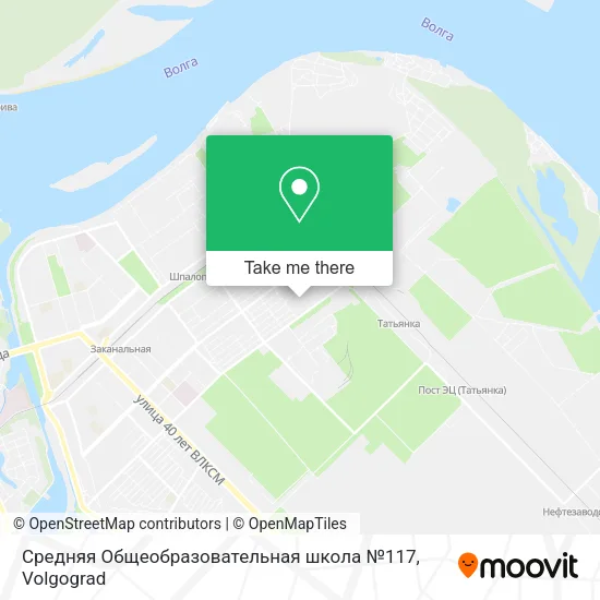 Средняя Общеобразовательная школа №117 map