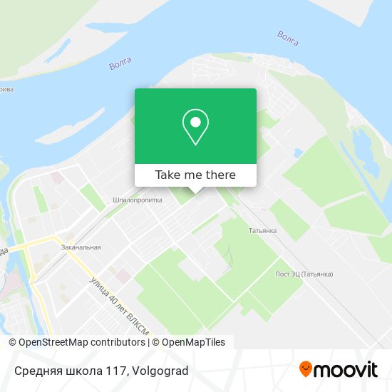 Средняя школа 117 map