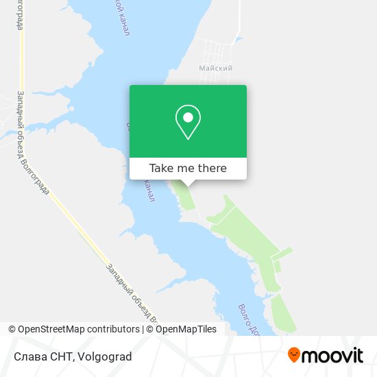 Слава СНТ map