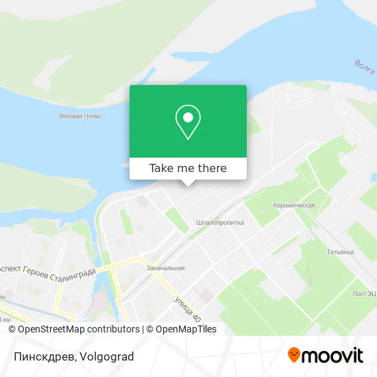 Пинскдрев map