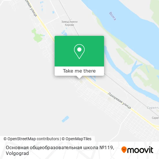 Основная общеобразовательная школа №119 map