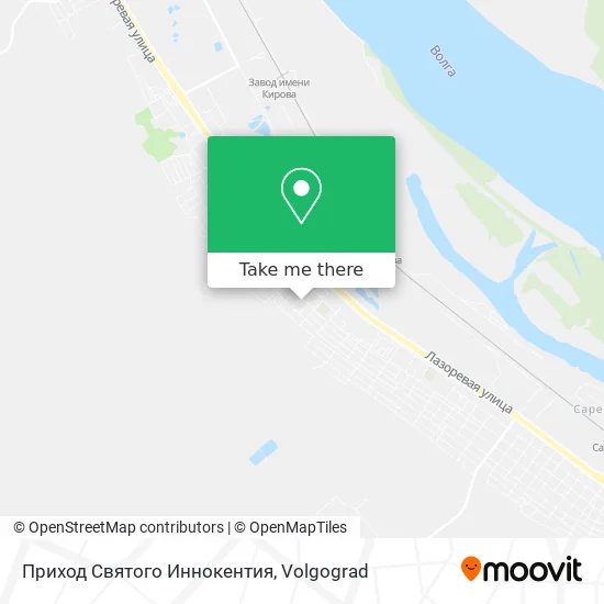 Приход Святого Иннокентия map
