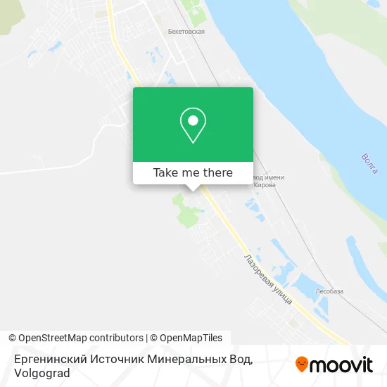 Ергенинский Источник Минеральных Вод map