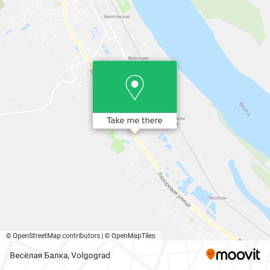 Весёлая Балка map