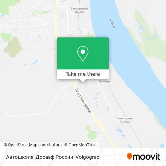 Автошкола, Досааф России map