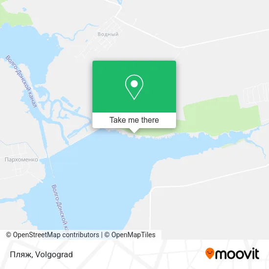 Пляж map