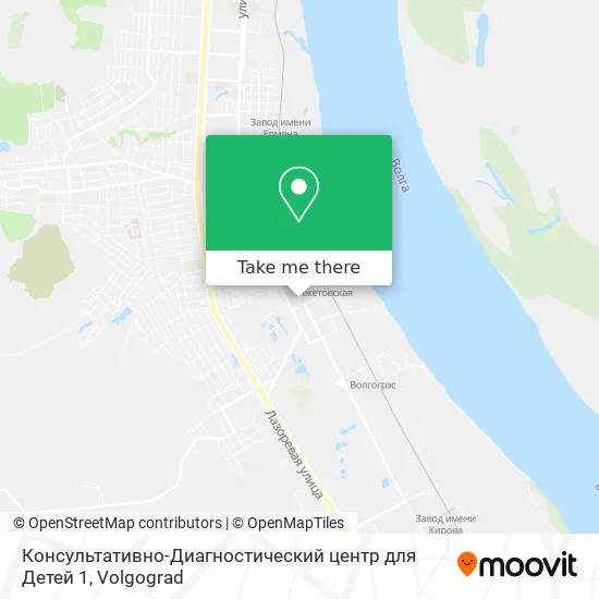 Консультативно-Диагностический центр для Детей 1 map