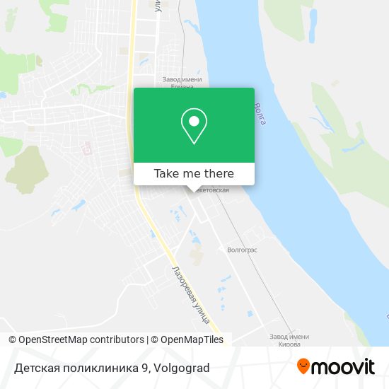 Детская поликлиника 9 map