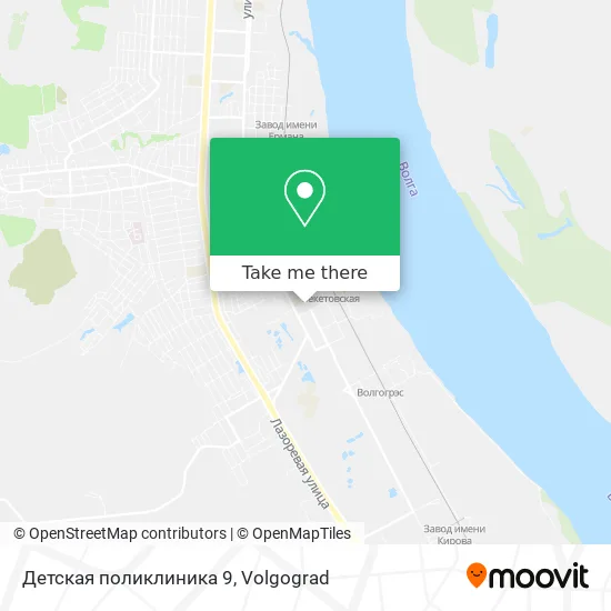 Детская поликлиника 9 map