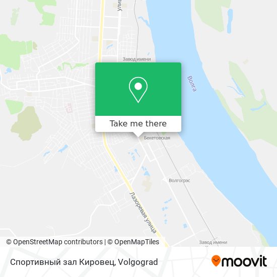 Спортивный зал Кировец map