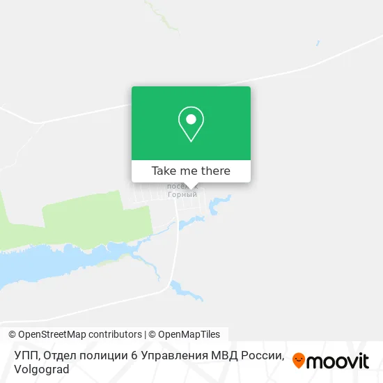 УПП, Отдел полиции 6 Управления МВД России map