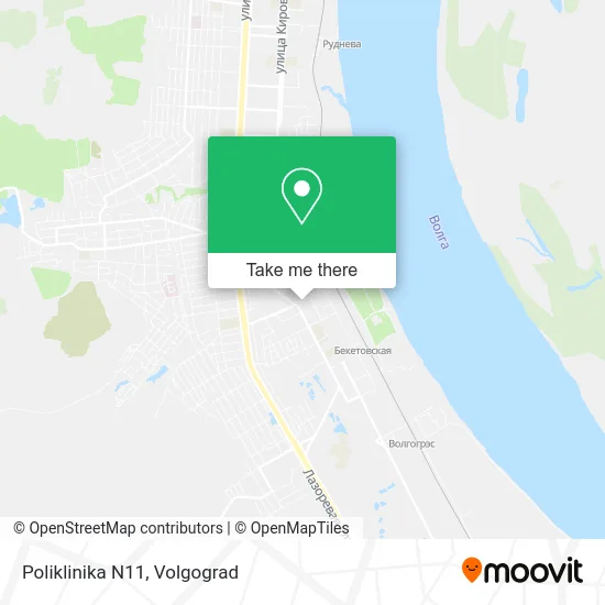 Poliklinika N11 map
