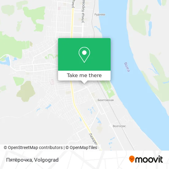 Пятёрочка map