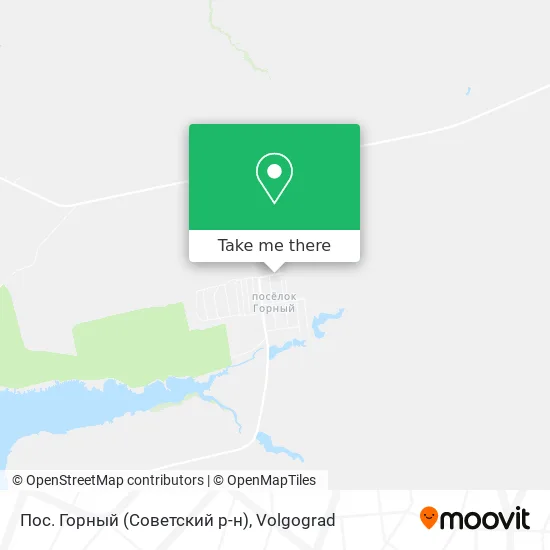 Пос. Горный (Советский р-н) map