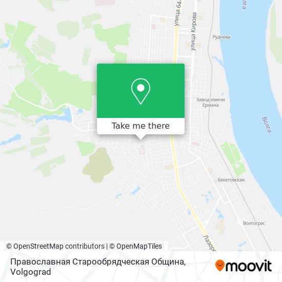 Православная Старообрядческая Община map