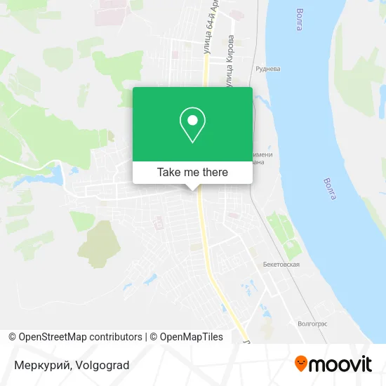 Меркурий map