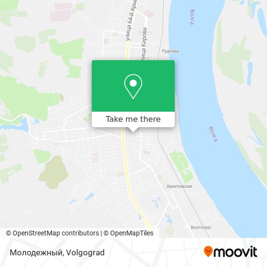 Молодежный map