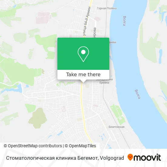 Стоматологическая клиника Бегемот map