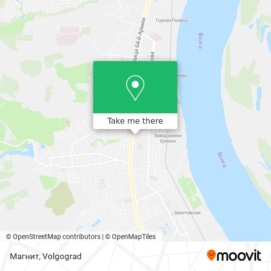 Магнит map