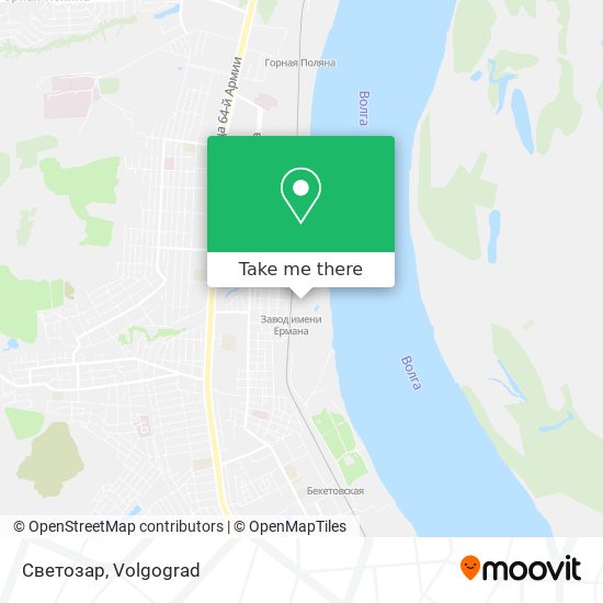 Светозар map