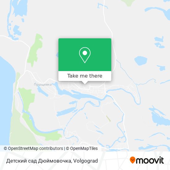 Детский сад Дюймовочка map