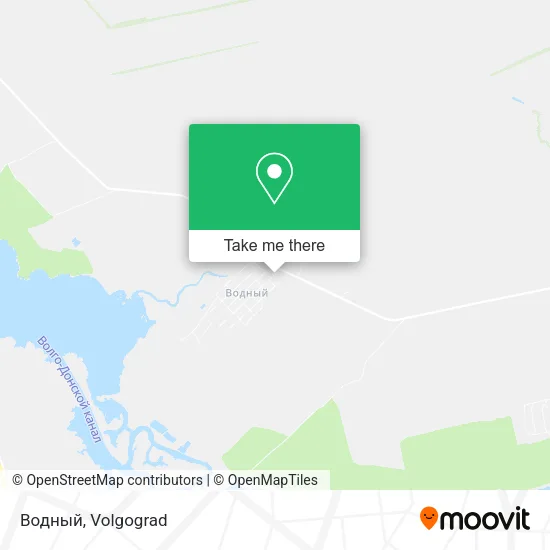 Водный map