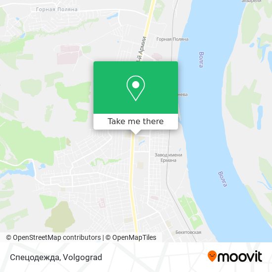 Спецодежда map