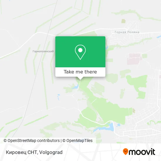 Кировец СНТ map