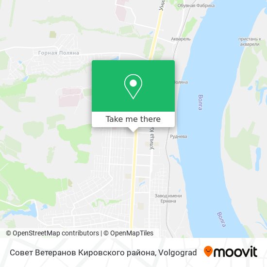Совет Ветеранов Кировского района map