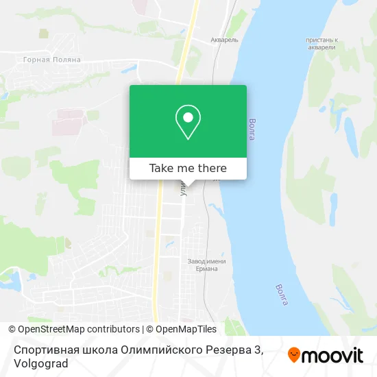 Спортивная школа Олимпийского Резерва 3 map