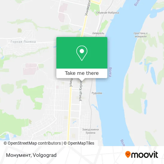 Монумент map