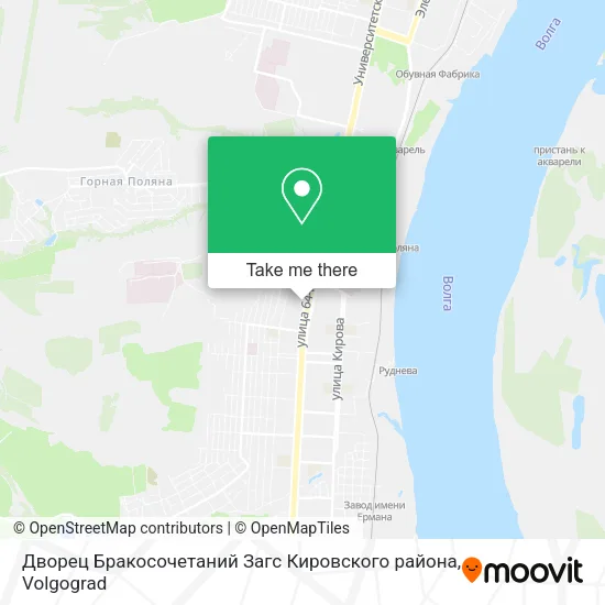 Дворец Бракосочетаний Загс Кировского района map
