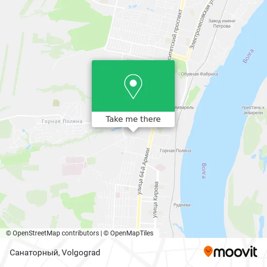 Санаторный map