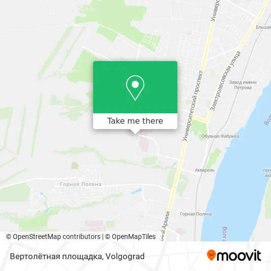 Вертолётная площадка map