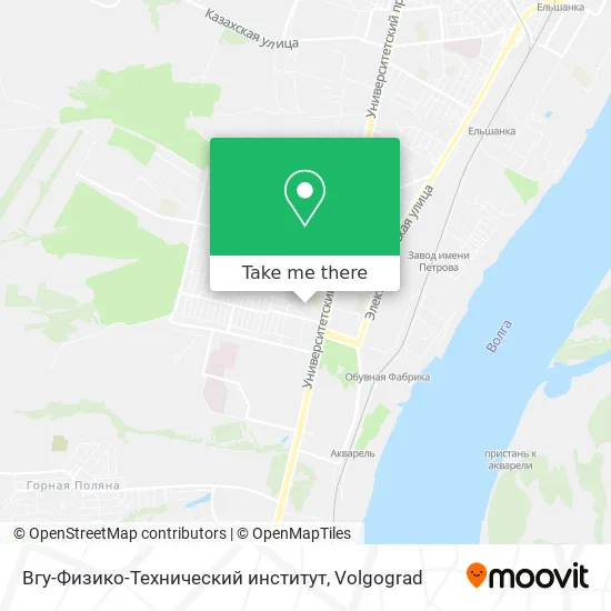 Вгу-Физико-Технический институт map