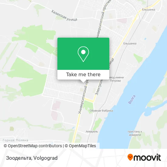 Зоодельта map