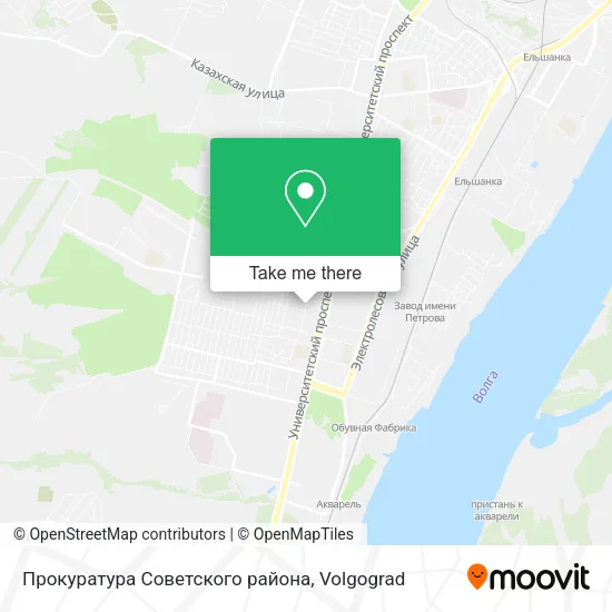 Прокуратура Советского района map