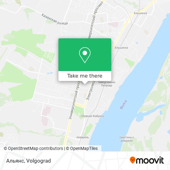 Альянс map