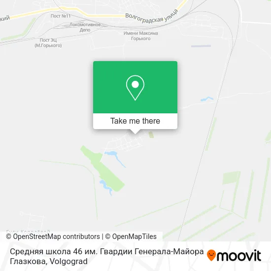 Средняя школа 46 им. Гвардии Генерала-Майора Глазкова map