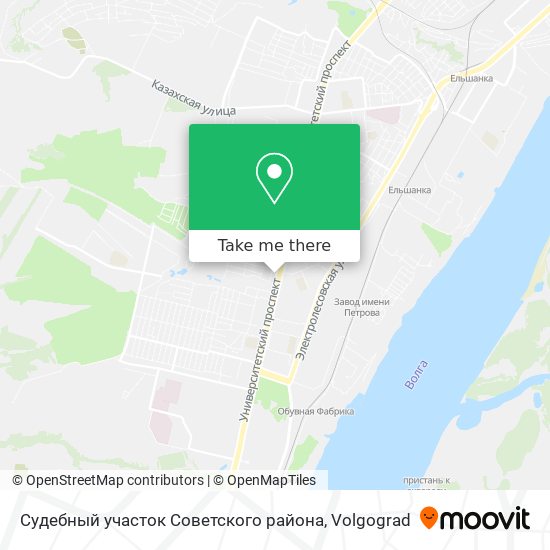 Судебный участок Советского района map