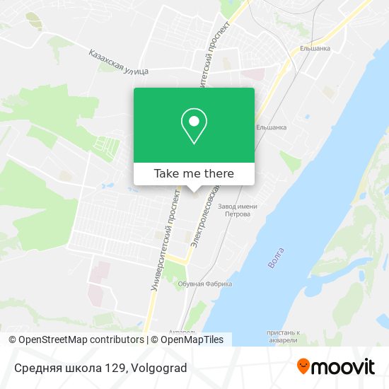 Средняя школа 129 map