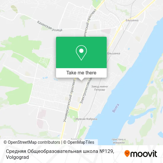 Средняя Общеобразовательная школа №129 map