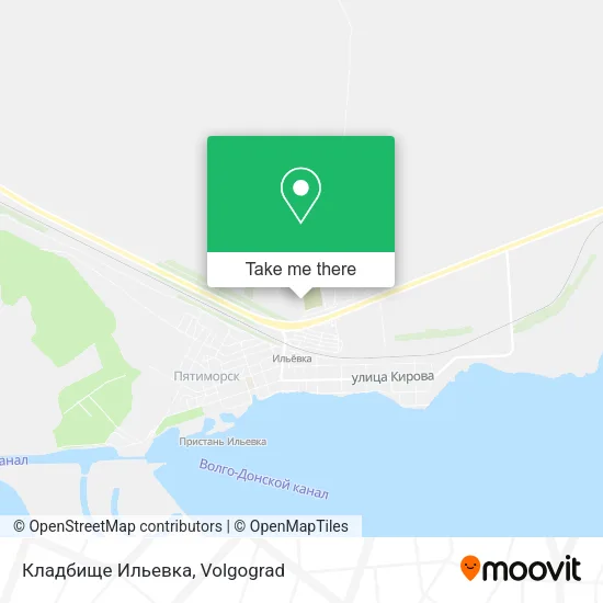Кладбище Ильевка map