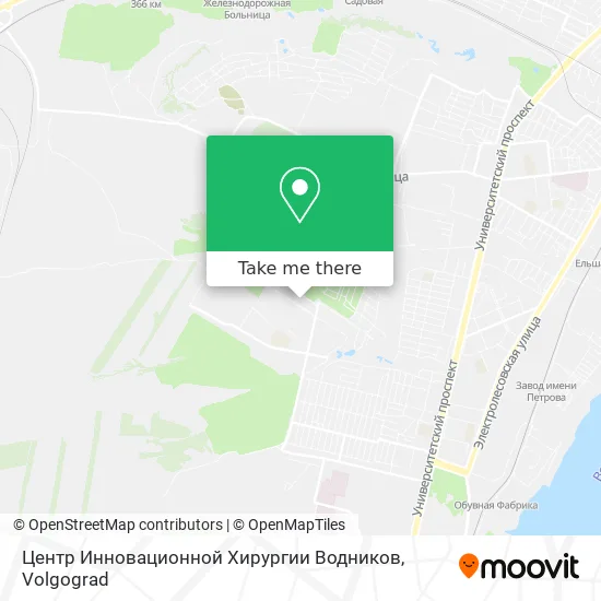 Центр Инновационной Хирургии Водников map