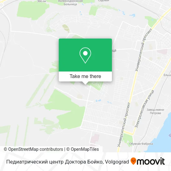 Педиатрический центр Доктора Бойко map