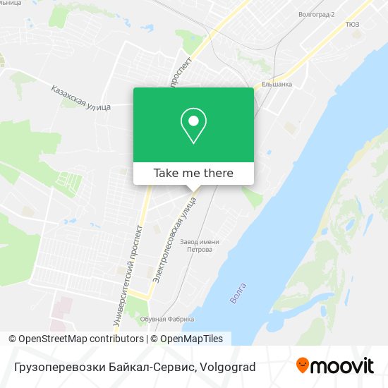 Грузоперевозки Байкал-Сервис map