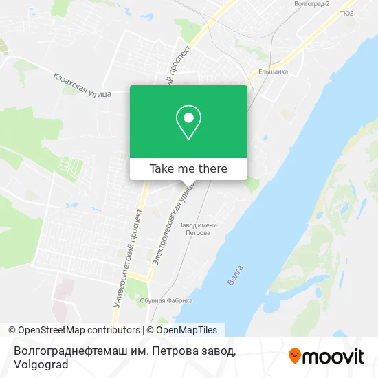Волгограднефтемаш им. Петрова завод map