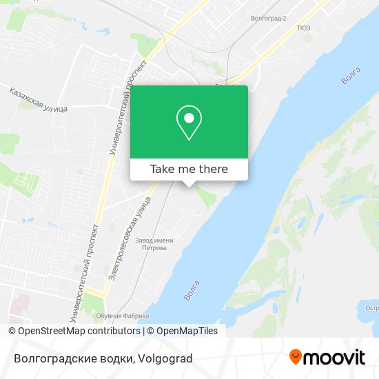 Волгоградские водки map