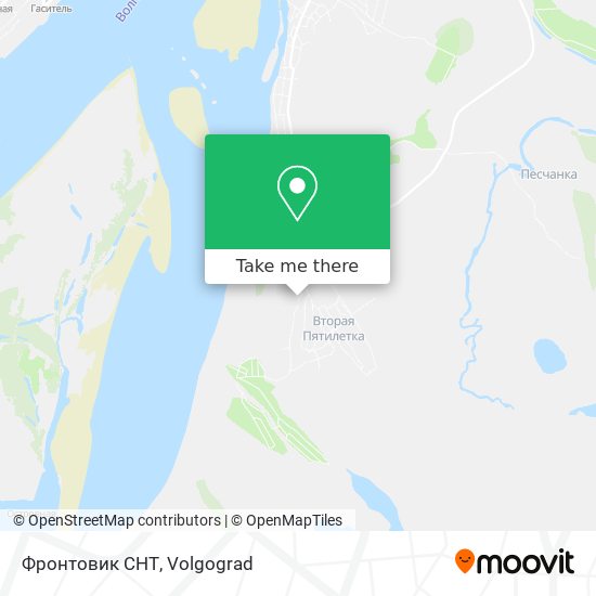 Фронтовик СНТ map